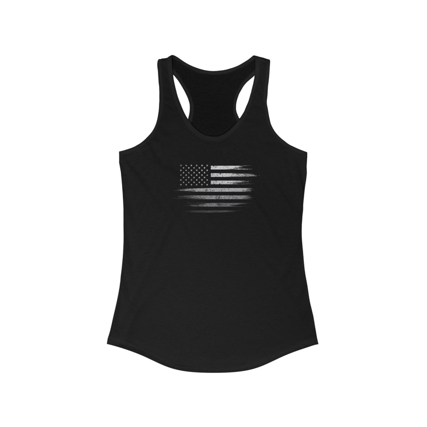 Patriotic Women's Racerback Tank Top | USA Flag Shirt ( TONS OF COLORS )