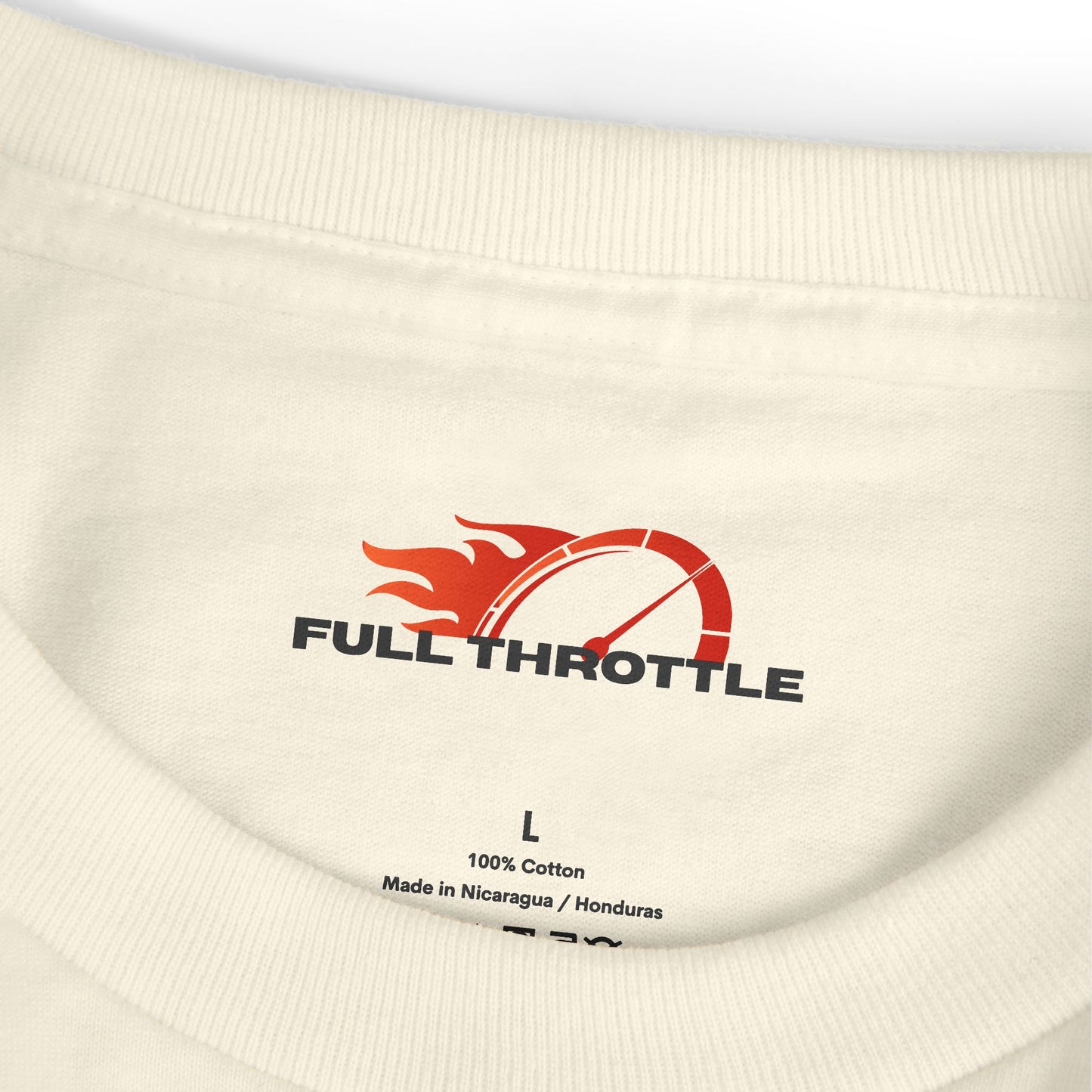 Full Throttle Logo Heavyweight Cotton Tee