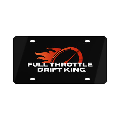 Drift King License Plate